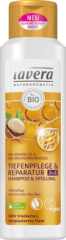 Lavera Лечебный Шампунь и Кондиционер для Восстановления Волос с Миндальным Маслом, 250 мл
