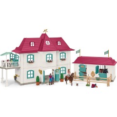 Schleich Schleich Horse Club 42551 Horse Club Lakeside Pferdehof Schleich Horse Club 42551 Horse Club Конная ферма на берегу озера