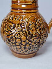 Mittel Haardt Кувшин для вина с фактурным рисунком, 500 мл, 16 x 12 см, Германия, 1960-70гг.