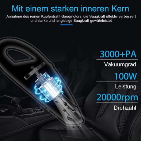 MOUTEN MOUTEN Akku-Handstaubsauger Multifunktionaler kabelloser Auto-Nass- und Trockensauger, Geeignet fur Autos, Wohnungen und Buros  Беспроводной ручной пылесос MOUTEN, многофункциональный беспроводной автомобильный пылесос для влажной и сухой уборки, п