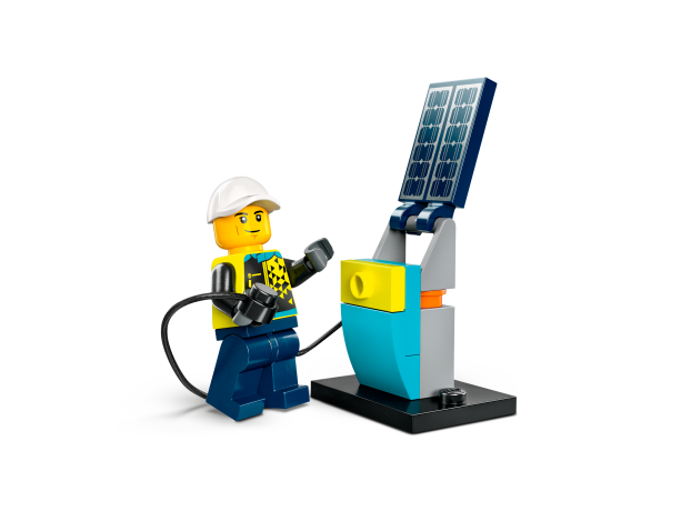 Lego Elektro-Sportwagen электрический спортивный автомобиль