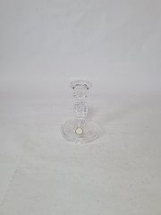Подсвечник хрустальный винтажный Lead Crystal Echt Bleikristal, 11 x 7,5 см, Германия, 1960-70гг.