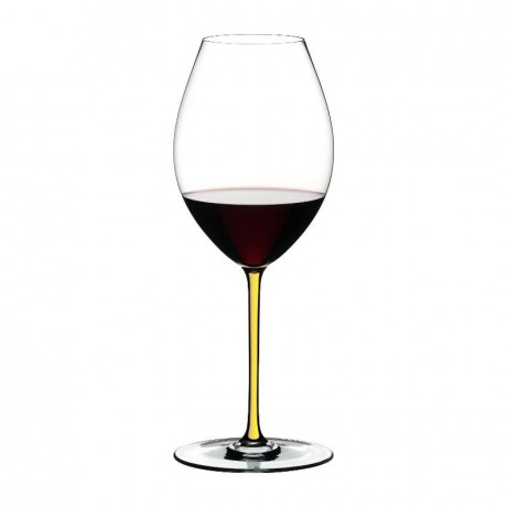 Riedel Riedel Fatto a Mano - gelb Old World Syrah Glas 600 ccm / h: 25 cm Riedel Fatto a Mano - желтое стекло Old World Syrah 600 см3 / высота: 25 см
