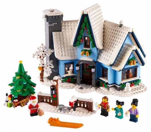 Lego Besuch des Weihnachtsmanns Визит Деда Мороза