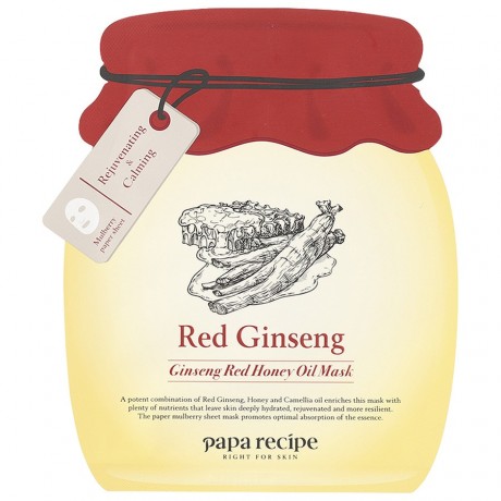 Papa Recipe Red Honey Oil Mask Maske Bombee Ginseng, 1 шт.