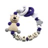 elefantasie Greifling Teddybar Sterne personalisiert mit Namen Игрушечный плюшевый батончик с цепляющими звездами
