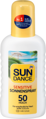 SUNDANCE Sonnenspray Солнцезащитный спрей sensitive LSF 50, 200 мл