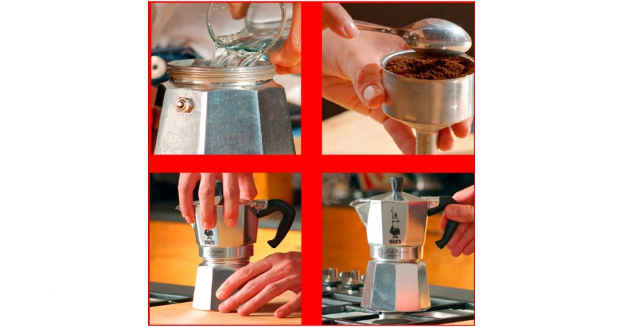 Bialetti Bialetti Moka Express, Espressomaschine silber, 2 Tassen  silber Bialetti Moka Express, кофемашина для эспрессо, серебро, 2 чашки