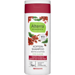 Alterra NATURKOSMETIK Koffein-Shampoo Biotin &amp; Koffein, Альтерра Шампунь с Биотином и Кофеином для укрепления волос, 200 мл