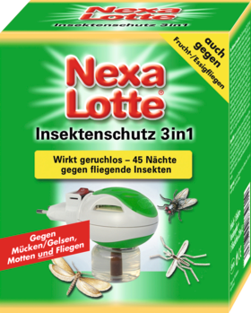 Nexa Lotte защита от насекомых  3in1 Elektroverdampfer, 1 шт