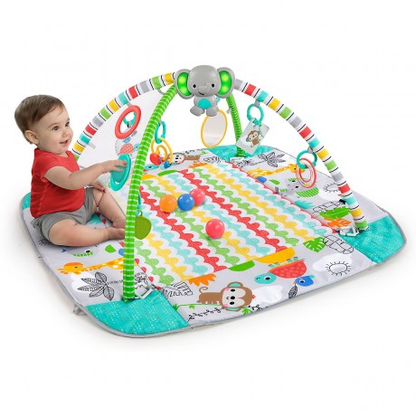 Bright Starts 5-in-1 Your Way Ball Play Totally Tropical Spieldecke und Ballebad 5-в-1 Your Way Ball Play Totally Tropical игровой коврик и бассейн с шариками