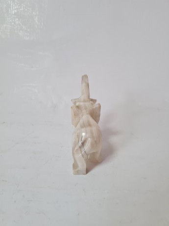 Коллекционная фигурка "Слон", камень, 6см, Германия, 1950-60гг.