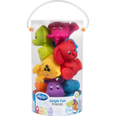 Playgro Badespielzeug Dschungel-Freunde Игрушка для ванной «Друзья джунглей»