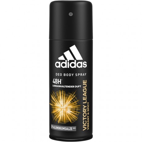 adidas Victory League Deo spray Адидас Дезодорант cпрей для тела  48 часов мужской, 150 мл, 3 штуки