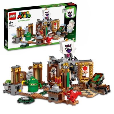 LEGO Super Mario 3er Set: 71397 Luigi’s Mansion: Labor und Schreckweg - Erweiterungsset + 71399 Luigi’s Mansion: Eingang - Erweiterungsset + 71401 Luigi’s Mansion: Gruseliges Versteckspiel - Набор «Супер Марио» из 3 предметов: 71397 Особняк Луиджи: Лабора