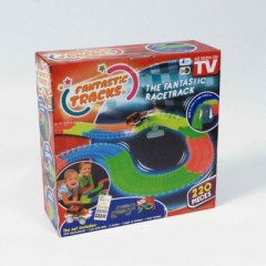 FANTASTIC TRACKS Mega Set mit 9 Autos Autorennbahn Rennstrecke Мега-набор с автогоночной трассой на 9 автомобилей