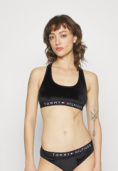 Tommy Hilfiger UNLINED BRALETTE Bustier black БРАЛЕТ БЕЗ ПОДКЛАДКИ Бюстье черный