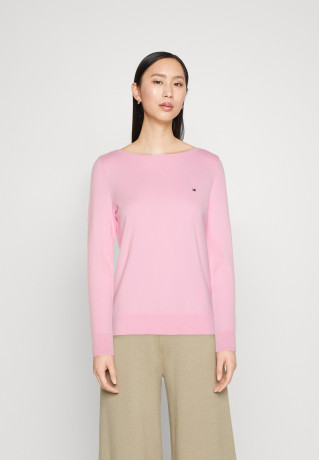 Tommy Hilfiger STITCH BOAT Jumper iconic pink STITCH BOAT джемперы культовый розовый