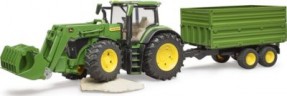 Bruder BRUDER Traktor John Deere mit Anhanger 1:16 Трактор BRUDER John Deere с прицепом 1:16