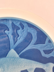 Тарелка декоративная винтажная Rosenthal Selb Bavaria с изображением рыбы, фарфор, Германия, 1970-80гг.