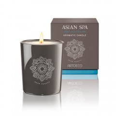 Ароматизированная свеча для дома с ароматом белого лотоса и рисового молока Artdeco Aromatic Candle, Skin Purity