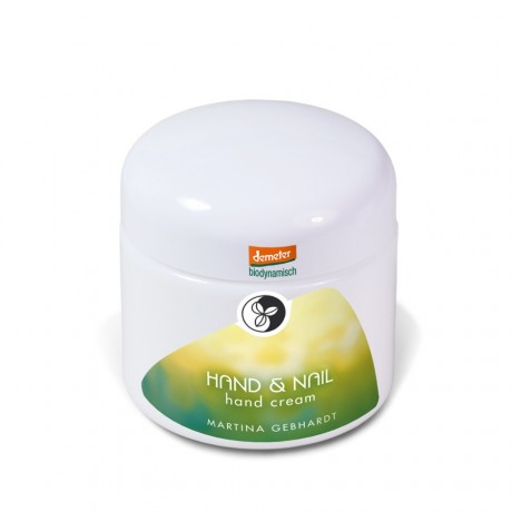 Martina Gebhardt Naturkosmetik Hand & Nail Cream 100ml  Крем для рук и ногтей 100мл