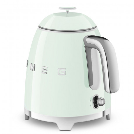 SMEG SMEG Wasserkocher SMEG Wasserkocher Edelstahl 0,8 L Fassung, 1400 W, Wasser Kocher, 1400,00 W, 360° Basis, BPA- Frei, elektrischer Wasser Kocher Klein Mini Чайник SMEG Чайник SMEG, нержавеющая сталь, емкость 0,8 л, 1400 Вт, водоварка, 1400,00 Вт, ос