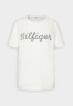Tommy Hilfiger ROPE PUFF Print T-shirt ecru ROPE PUFF Футболка с принтом экрю