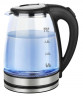 Cheffinger Cheffinger Wasserkocher Glas Edelstahl Wasserkocher 2000W mit LED-Beleuchtung Teekocher, 2.3 l, 2000 W Чайник Cheffinger стеклянный чайник из нержавеющей стали 2000Вт со светодиодной подсветкой, заварочный чайник, 2,3 л, 2000 Вт