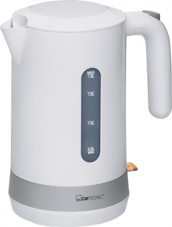 CLATRONIC CLATRONIC Wasserkocher WK 3452 weiss, Wasserkocher 1,8L mit verdecktem Heizelement  Чайник CLATRONIC WK 3452 белый, чайник 1,8л со скрытым нагревательным элементом
