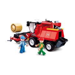 Sluban Klemmbausteine Mahdrescher (211 Teile) Зерноуборочный комбайн (211 шт.)