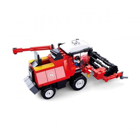 Sluban Klemmbausteine Mahdrescher (211 Teile) Зерноуборочный комбайн (211 шт.)