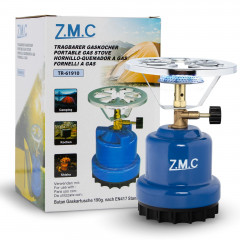 ZMC ZMC Gaskocher ZMC Campingkocher Gaskocher Kartuschenkocher fur Camping, Festivals, (Kartuschenkocher Geeignet fur Camping, Indoor, Indoor/Outdoor, Outdoor, Wandern), 1,1KW Leistung: 1100W Stechkartusche Kohleanzunder Herd Kochfeld  Газовая плита ZMC К