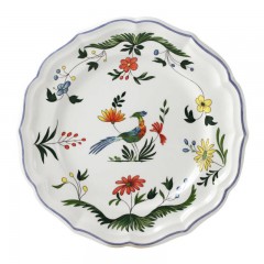 Gien Fayencerie Gien 'Oiseaux Paradis' Teller flach 25,2 cm Gien "Oiseaux Paradis" Тарелка 10&amp;quot; плоская