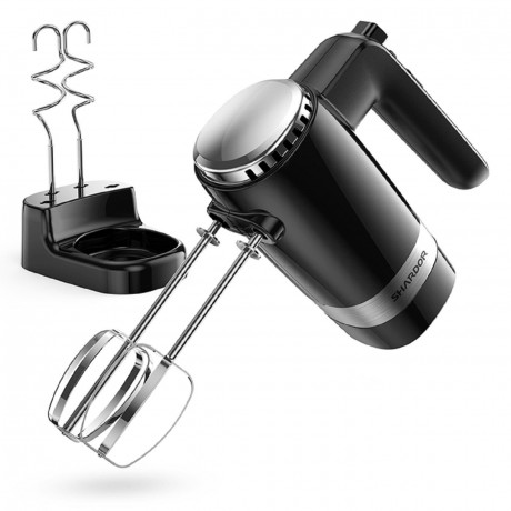 MooSoo MooSoo Handmixer HM226 in Schwarz, 300 W  Ручной миксер MooSoo HM226 черного цвета, 300 Вт