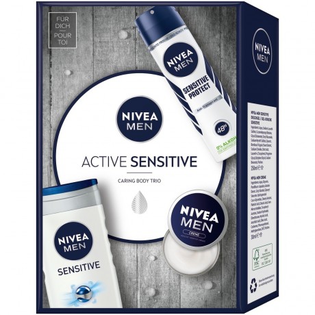Nivea Active Sensitive Geschenkset Подарочный набор Active Sensitive
