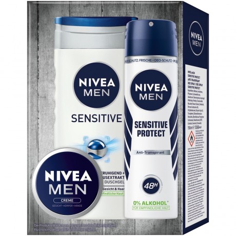 Nivea Active Sensitive Geschenkset Подарочный набор Active Sensitive