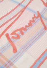 Tommy Hilfiger ICONIC POP FILE COUPE Foulard pink madras ICONIC POP FILE COUPE платок розовый мадрас