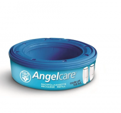 Angelcare Refill Cassette Plus 2320 сменные кассеты для утилизатора подгузников, 6 шт, антибактериальная плёнка, защита от запаха