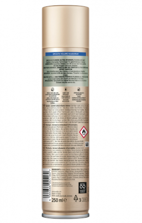 Wellaflex Smooth Volume Haarspray Лак для придания объема волосам Wellaflex 250 мл