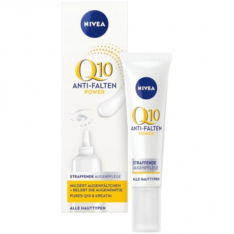 Nivea Q10 Power Anti Falten + Straffung Augenpflege Q10 Power против морщин + укрепляющий уход за глазами
