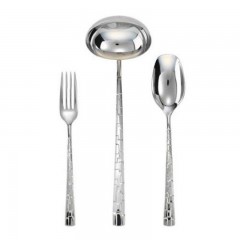 Sambonet Sambonet Skin - Edelsthal 18/10 Servierbesteck 3 tlg. Sambonet Skin - Edelsthal 18/10 Столовые приборы сервировочные 3 шт.