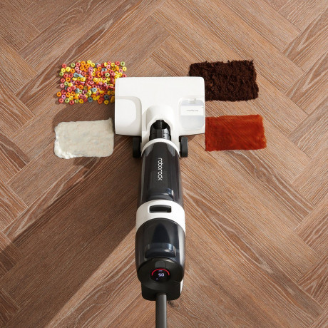Roborock Roborock Akku-Handstaubsauger Dyad Pro, 260,00 W, 17000pa, Selbstreinigende Rollen, Selbsttrocknende Rollen, Selbstzufuhrendes Waschmittel, Doppelburste, Extreme Kante 1mm,mit Reinigungsflussigkeit  Беспроводной ручной пылесос Roborock Dyad Pro, 