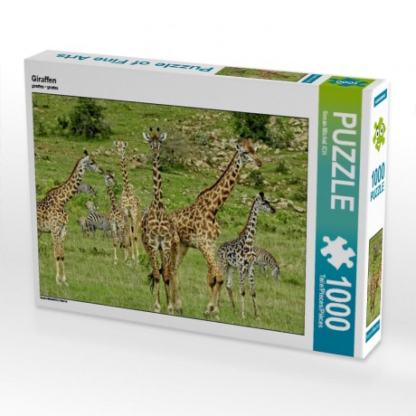 CALVENDO Puzzle CALVENDO Puzzle Giraffen Пазл CALVENDO Пазл жирафы