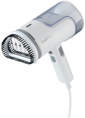 MAXXMEE MAXXMEE Dampfburste Kompakt, 1200 W, Burste Dampfglatter Dampfbugler Steamer Wassertank, weiss/grau  MAXXMEE Steam Brush Compact, 1200 Вт, Brush Steam Smooth Steam Bugler Резервуар для воды отпаривателя, белый/серый