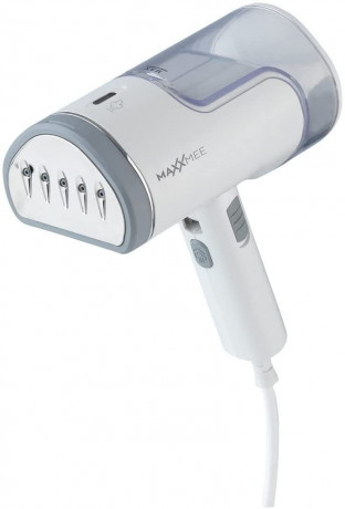 MAXXMEE MAXXMEE Dampfburste Kompakt, 1200 W, Burste Dampfglatter Dampfbugler Steamer Wassertank, weiss/grau  MAXXMEE Steam Brush Compact, 1200 Вт, Brush Steam Smooth Steam Bugler Резервуар для воды отпаривателя, белый/серый
