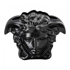 Rosenthal meets Versace Rosenthal Versace Medusa Grande Vase black h: 30 cm Ваза Rosenthal Versace Medusa Grande, черная, высота: 30 см