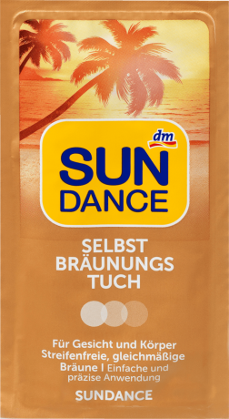 SUNDANCE Selbstbraunungstuch Салфетка для автозагара, 1 шт.