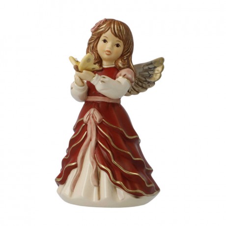 Goebel Goebel Bordeaux - Himmelsboten Bring mir Gluck - mit Swarovski Kristall h: 15 cm Goebel Bordeaux - небесные вестники Принесите мне удачу - с кристаллами Сваровски высота: 15 см