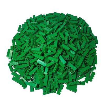 LEGO LEGO 1x4 Steine Grun - Green bricks 3010 - 100x LEGO 1x4 Bricks Green - Зеленые кубики 3010 - 100x